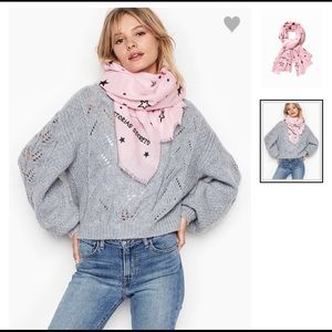 Winter Angel Night Stars Scarf